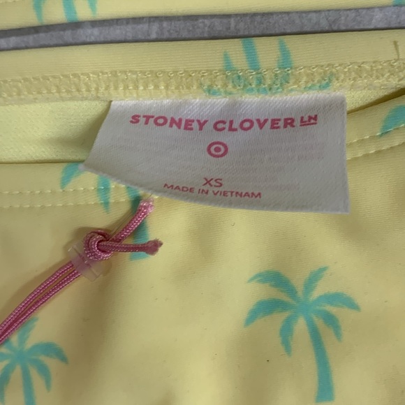 NEW Stoney Clover Lane x Target [ XS ] Palm Tree Bikini Top + Scoop Bottom - Picture 6 of 7